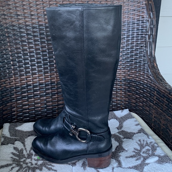 COACH A00699 CAROLINA LEATHER RIDING BOOTS - Picture 6 of 16
